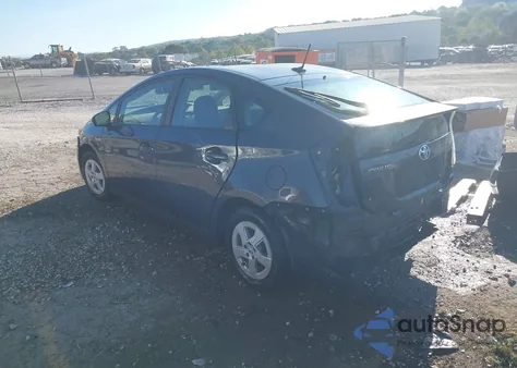 2011 Toyota Prius Two from USA, damaged, VIN JTDKN3DU1B0263349